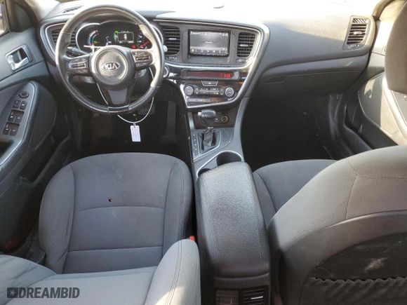 2015 Kia Optima Hybrid with VIN KNAGM4AD8F5086162, listed as a Copart auction lot 49526685 with NaN miles and Clean Title. Bid and sale history available at carsss.com. Image 8.