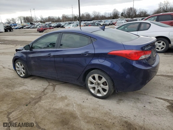 2013 Hyundai Elantra GLS with VIN 5NPDH4AE8DH225996, listed as a Copart auction lot 49893525 with 118,792 mi miles and Salvage Title. Bid and sale history available at carsss.com. Image 2.
