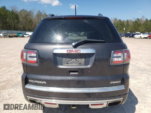2015 GMC Acadia Denali with VIN 1GKKVTKD0FJ344379, listed as a Copart auction lot 50775585 with 141,975 mi miles and Clean Title. Bid and sale history available at carsss.com. Image 6.