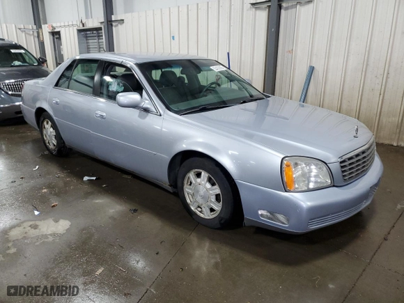 2005 Cadillac DeVille with VIN 1G6KD54YX5U158598, listed as a Copart auction lot 52403925 with 186,058 mi miles and Salvage Title. Bid and sale history available at carsss.com. Image 4.