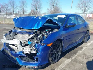2018 Honda Civic Hatchback Sport with VIN SHHFK7H42JU403810, listed as a IAAI auction lot 41790270 with 126,644 mi miles. Bid and sale history available at carsss.com. Image 19.