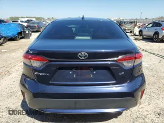 2020 Toyota Corolla LE with VIN 5YFEPRAE4LP110639, listed as a Copart auction lot 48678265 with 103,385 mi miles and Non Repairable. Bid and sale history available at carsss.com. Image 6.