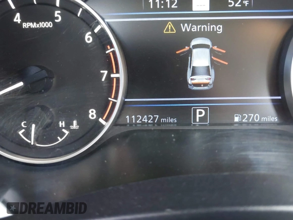 2019 Nissan Altima SL with VIN 1N4BL4EV9KC103050, listed as a IAAI auction lot 42139670 with 112,427 mi miles and . Bid and sale history available at DreamBid. Image 15.