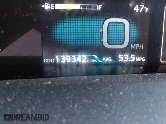 2020 Toyota Prius LE z VIN JTDKARFP8L3133106, wystawiony jako IAAI lot #41679364 z przebiegiem 139 342 mil mil oraz . Historia ofert i sprzedaży dostępna na DreamBid. Obrazek 15.