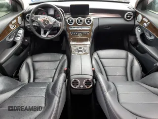 2017 Mercedes-Benz C 300 with VIN 55SWF4KB7HU197422, listed as a Copart auction lot 55016885 with 106,064 mi miles and Non repairable. Bid and sale history available at DreamBid. Image 8.