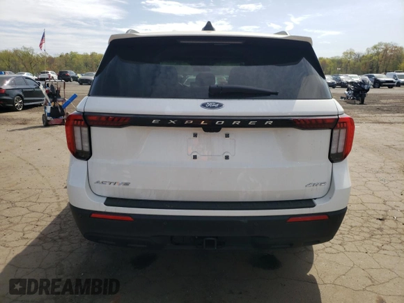 2025 Ford Explorer Active z VIN 1FMUK8DH7SGA48577, wystawiony jako Copart lot #55240045 z przebiegiem 4 940 mil mil oraz Szkoda całkowita • Salvage title. Historia ofert i sprzedaży dostępna na DreamBid. Obrazek 6.