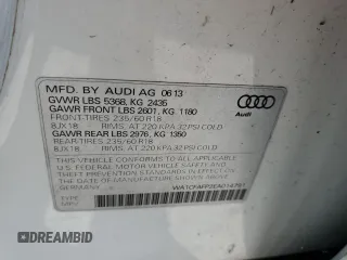 2014 Audi Q5 Premium z VIN WA1CFAFP2EA014791, wystawiony jako Copart lot #61251745 z przebiegiem 157 043 mil mil oraz Czysty tytuł • Clean title. Historia ofert i sprzedaży dostępna na DreamBid. Obrazek 13.