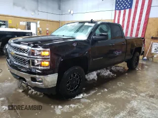 2015 Chevrolet Silverado 1500 LT with VIN 1GCVKREC6FZ445564, listed as a Copart auction lot 49587905 with 99,345 mi miles and Clean Title. Bid and sale history available at carsss.com. Image 1.