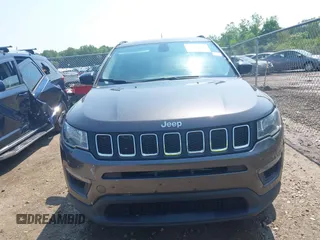 2018 Jeep Compass Sport with VIN 3C4NJDAB7JT235218, listed as a IAAI auction lot 42473771 with 106,302 mi miles and . Bid and sale history available at DreamBid. Image 12.