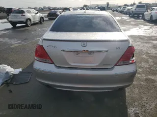 2006 Acura RL with VIN JH4KB16556C005244, listed as a Copart auction lot 50843265 with Not Provided miles and Salvage Title. Bid and sale history available at DreamBid. Image 6.
