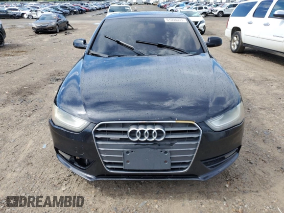 2013 Audi A4 Premium with VIN WAUBFAFL0DN004375, listed as a Copart auction lot 61096035 with 205,905 mi miles and Salvage title. Bid and sale history available at DreamBid. Image 5.