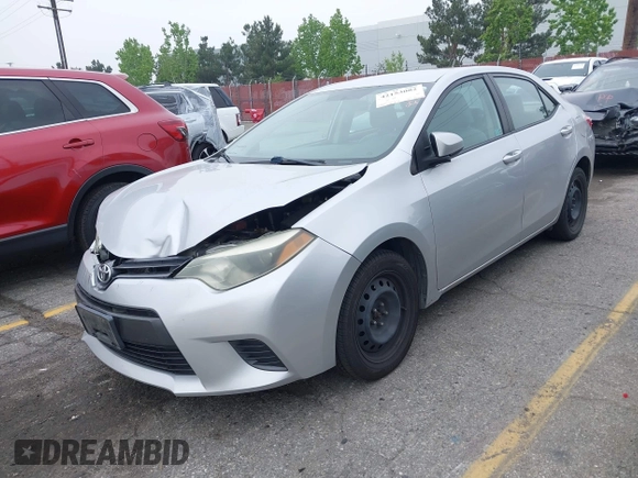 2015 Toyota Corolla L with VIN 5YFBURHE6FP259379, listed as a IAAI auction lot 42153082 with 185,294 mi miles and . Bid and sale history available at DreamBid. Image 2.
