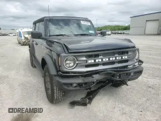 2024 Ford Bronco Big Bend z VIN 1FMDE7BH0RLA72175, wystawiony jako Copart lot #61061865 z przebiegiem 10 842 mil mil oraz Szkoda całkowita • Salvage title. Historia ofert i sprzedaży dostępna na DreamBid. Obrazek 14.