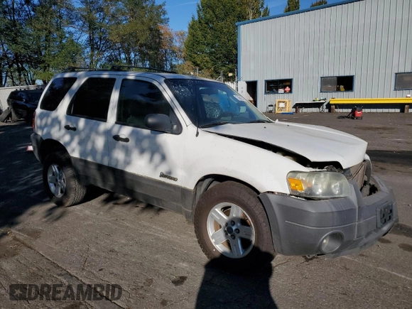 2006 Ford Escape Hybrid with VIN 1FMCU96H26KC44244, listed as a Copart auction lot 73666514 with 182,015 mi miles and Salvage Title. Bid and sale history available at carsss.com. Image 4.