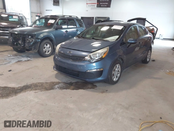 2016 Kia Rio LX with VIN KNADM4A38G6660555, listed as a IAAI auction lot 41754811 with 127,534 mi miles. Bid and sale history available at carsss.com. Image 17.