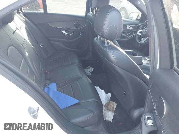 2019 Mercedes-Benz C 300 with VIN 55SWF8EB9KU296768, listed as a IAAI auction lot 42137749 with Not Provided miles and . Bid and sale history available at carsss.com. Image 8.