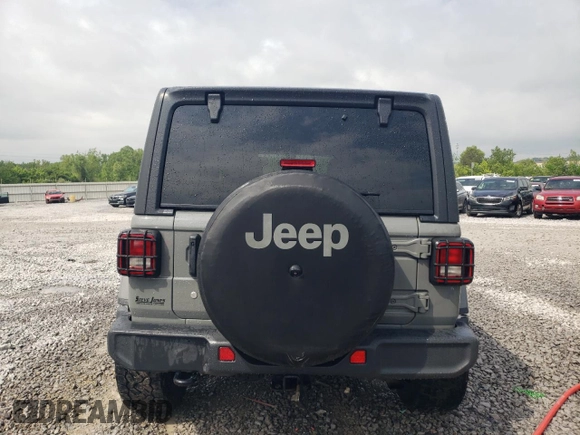 2018 Jeep Wrangler Unlimited Sahara z VIN 1C4HJXEN1JW248205, wystawiony jako Copart lot #54264885 z przebiegiem 103 201 mil mil oraz Szkoda całkowita • Salvage title. Historia ofert i sprzedaży dostępna na DreamBid. Obrazek 6.