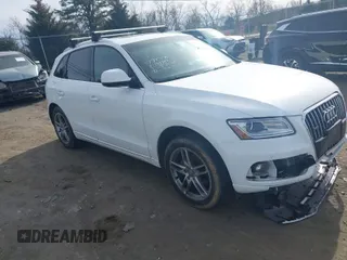 2015 Audi Q5 Premium Plus with VIN WA1LFAFP5FA129869, listed as a IAAI auction lot 41764391 with 119,663 mi miles. Bid and sale history available at carsss.com. Image 1.