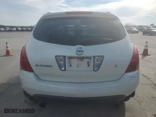 2005 Nissan Murano SL with VIN JN8AZ08T25W302469, listed as a Copart auction lot 43397395 with 263,136 mi miles and Clean Title. Bid and sale history available at carsss.com. Image 6.