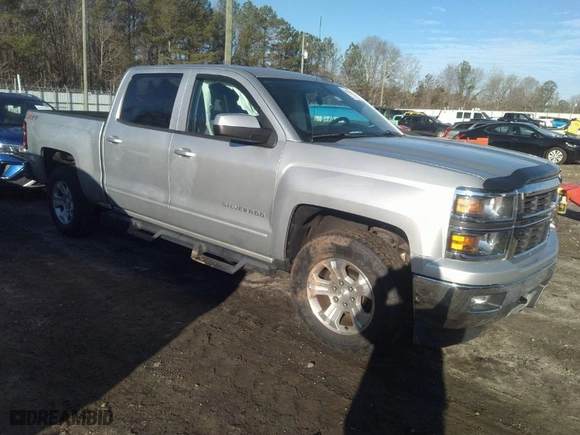 2015 Chevrolet Silverado 1500 LT with VIN 3GCUKREC7FG138643, listed as a IAAI auction lot 41582933 with 112,771 mi miles. Bid and sale history available at carsss.com. Image 1.