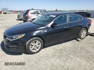 2016 Kia Optima LX z VIN 5XXGT4L38GG090770, wystawiony jako Copart lot #55535375 z przebiegiem 119 869 mil mil oraz Szkoda całkowita • Salvage title. Historia ofert i sprzedaży dostępna na DreamBid. Obrazek 1.