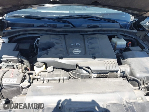 2017 Nissan Armada Platinum with VIN JN8AY2NE7H9702910, listed as a IAAI auction lot 42028682 with 134,681 mi miles. Bid and sale history available at carsss.com. Image 10.