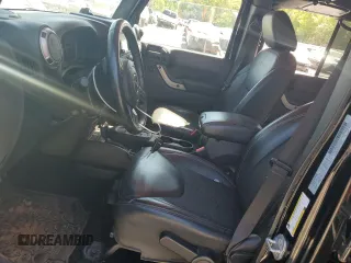 2017 Jeep Wrangler Unlimited 75th Anniversary with VIN 1C4HJWEG4HL531334, listed as a Copart auction lot 53371875 with 89,529 mi miles and Salvage title. Bid and sale history available at DreamBid. Image 7.