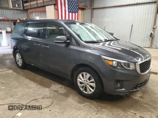 2017 Kia Sedona LX with VIN KNDMB5C17H6236067, listed as a Copart auction lot 52920885 with 131,299 mi miles and Salvage Title. Bid and sale history available at carsss.com. Image 4.