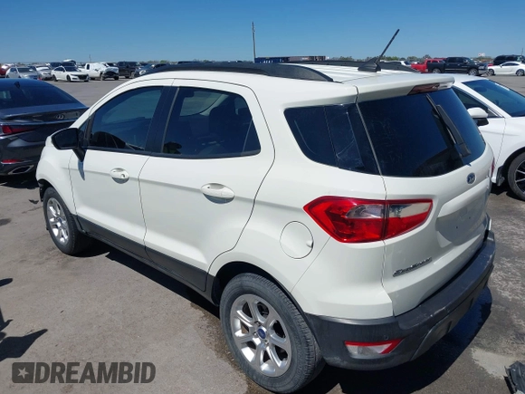 2021 Ford EcoSport SE with VIN MAJ3S2GE4MC439992, listed as a IAAI auction lot 41839289 with 28,563 mi miles and . Bid and sale history available at carsss.com. Image 3.
