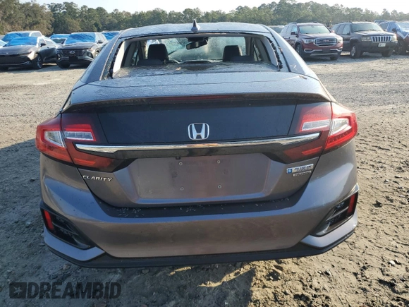 2018 Honda Clarity Plug-In Hybrid Touring with VIN JHMZC5F39JC013373, listed as a Copart auction lot 75674484 with 38,795 mi miles and Salvage Title. Bid and sale history available at carsss.com. Image 6.