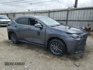 2023 Lexus NX 250 z VIN 2T2ADCAZXPC003877, wystawiony jako Copart lot #54596895 z przebiegiem 14 597 mil mil oraz Szkoda całkowita • Salvage title. Historia ofert i sprzedaży dostępna na DreamBid. Obrazek 4.