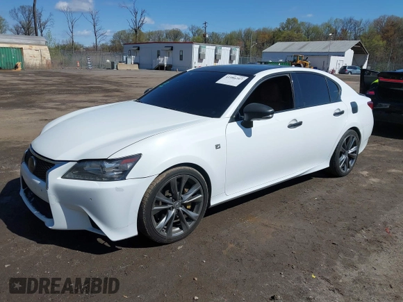 2014 Lexus GS 350 with VIN JTHBE1BL5E5038808, listed as a IAAI auction lot 41986207 with 181,659 mi miles. Bid and sale history available at carsss.com. Image 17.