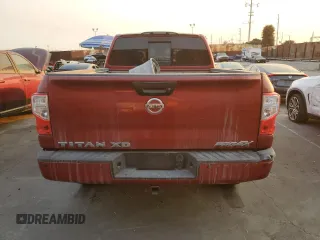 2016 Nissan Titan SL with VIN 1N6BA1F46GN516606, listed as a Copart auction lot 54073565 with 38,097 mi miles and Salvage title. Bid and sale history available at DreamBid. Image 6.