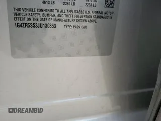 2018 Buick LaCrosse Premium with VIN 1G4ZR5SS3JU130353, listed as a Copart auction lot 69111624 with 45,265 mi miles and Salvage Title. Bid and sale history available at carsss.com. Image 14.