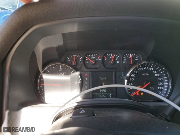 2016 Chevrolet Silverado 1500 Work Truck with VIN 1GCNCNEC5GZ411395, listed as a Copart auction lot 88685945 with 33,505 mi miles and Salvage Title. Bid and sale history available at carsss.com. Image 9.