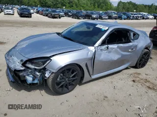 2023 Toyota 86 Premium with VIN JF1ZNBF10P8758667, listed as a Copart auction lot 62457655 with 5,279 mi miles and Salvage title. Bid and sale history available at DreamBid. Image 1.