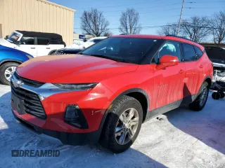 2019 Chevrolet Blazer z VIN 3GNKBDRS7KS691786, wystawiony jako Copart lot #88406565 z przebiegiem 80 149 mil mil oraz Szkoda całkowita • Salvage title. Historia ofert i sprzedaży dostępna na DreamBid. Obrazek 1.