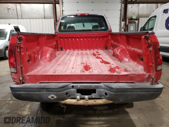 1997 Ford F-150 XL with VIN 1FTDX18W5VND41464, listed as a Copart auction lot 47250025 with 274,163 mi miles and Salvage Title. Bid and sale history available at carsss.com. Image 6.