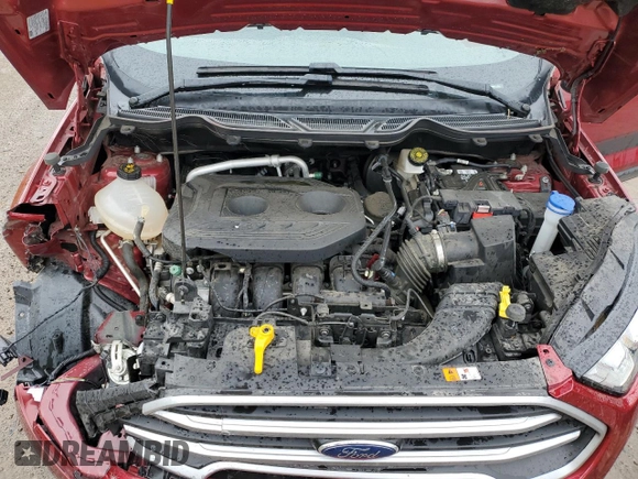 2021 Ford EcoSport SE z VIN MAJ6S3GL4MC397650, wystawiony jako Copart lot #55013075 z przebiegiem 35 714 mil mil oraz Szkoda całkowita • Salvage title. Historia ofert i sprzedaży dostępna na DreamBid. Obrazek 12.