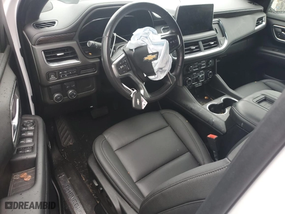 2022 Chevrolet Tahoe LT with VIN 1GNSCNKD6NR308118, listed as a Copart auction lot 46028955 with 49,763 mi miles and Salvage Title. Bid and sale history available at carsss.com. Image 8.
