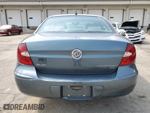 2006 Buick LaCrosse CX with VIN 2G4WC582561189676, listed as a Copart auction lot 60748435 with 280,270 mi miles and Salvage title. Bid and sale history available at DreamBid. Image 6.
