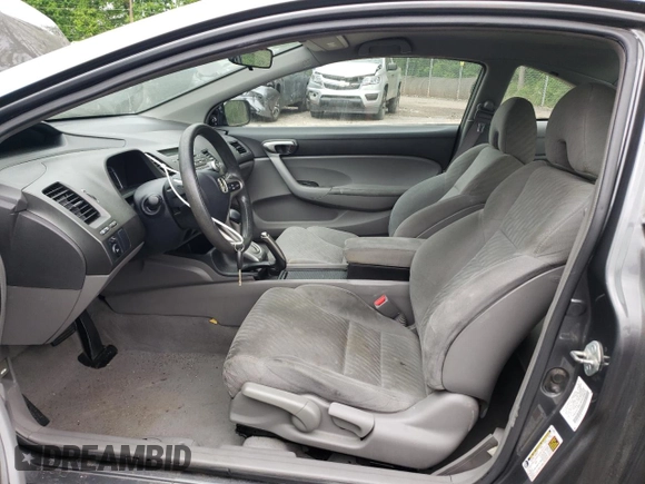 2010 Honda Civic Cpe LX with VIN 2HGFG1B63AH530829, listed as a Copart auction lot 53390954 with 100,357 mi miles and Salvage Title. Bid and sale history available at carsss.com. Image 7.