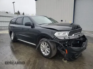 2024 Dodge Durango SXT with VIN 1C4RDJAG4RC114785, listed as a Copart auction lot 85810974 with 19,696 mi miles and Clean title. Bid and sale history available at DreamBid. Image 4.
