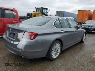 2013 BMW 5 Series 535i with VIN WBAFR7C58DC829173, listed as a Copart auction lot 45767075 with 242,524 mi miles and Salvage Title. Bid and sale history available at DreamBid. Image 3.