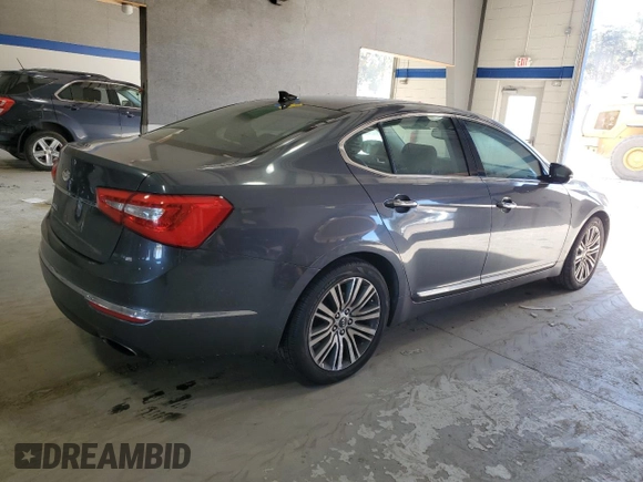 2014 Kia Cadenza Premium with VIN KNALN4D70E5150792, listed as a Copart auction lot 78092074 with 183,714 mi miles and Clean Title. Bid and sale history available at carsss.com. Image 3.