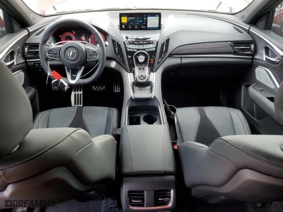 2024 Acura RDX w/A-Spec Package with VIN 5J8TC2H67RL018209, listed as a Copart auction lot 80133514 with 11,323 mi miles and Salvage Title. Bid and sale history available at carsss.com. Image 8.