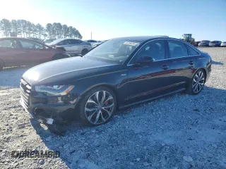 2012 Audi A6 3.0T Premium Plus with VIN WAUBGAFC4CN032238, listed as a Copart auction lot 87259234 with 111,375 mi miles and Salvage Title. Bid and sale history available at carsss.com. Image 1.