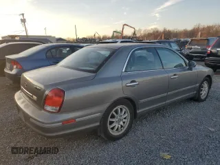 2003 Hyundai XG with VIN KMHFU45E63A239167, listed as a Copart auction lot 80865634 with 189,836 mi miles and Salvage Title. Bid and sale history available at carsss.com. Image 3.