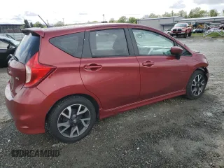 2017 Nissan Note SR with VIN 3N1CE2CP3HL378415, listed as a Copart auction lot 51512955 with 102,246 mi miles and Salvage Title. Bid and sale history available at DreamBid. Image 3.