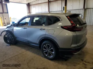 2022 Honda CR-V EX-L with VIN 2HKRW2H80NH614326, listed as a Copart auction lot 50787955 with 0 mi miles and Salvage Title. Bid and sale history available at carsss.com. Image 2.